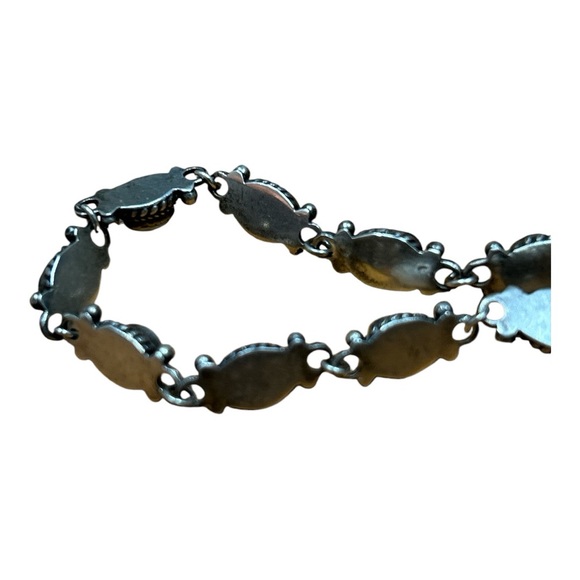 Vintage 925 seed pearl bracelet - Picture 5 of 6